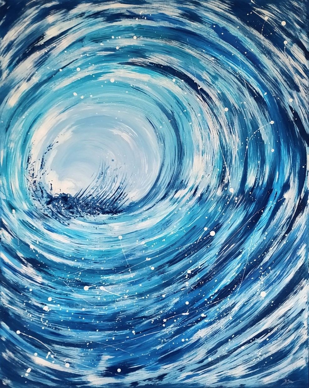 Síla vody 100 x 80 cm